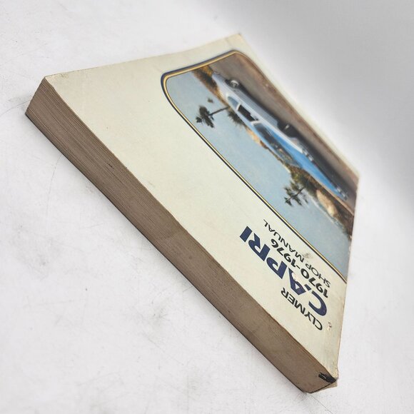 Clymer Mercury Capri 1970 1976 Shop Manual A143 Vintage Repair Guide - Picture 8 of 8